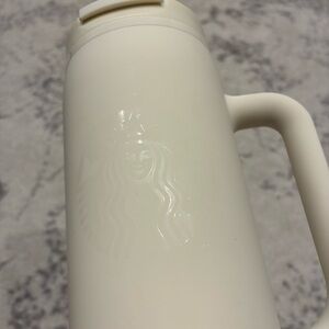 Starbucks 2025 Fall Matte White Tumbler